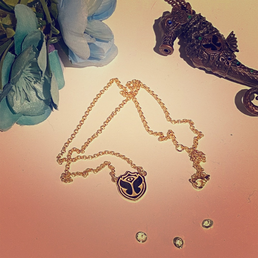 Tomorrowland Gold Icon Necklace